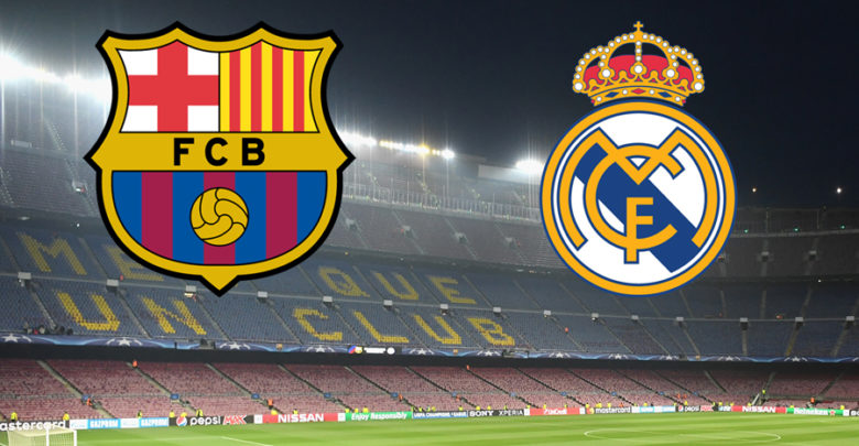 برشلونة يلاقي ريال مدريد في قمة لقاءات الجولة الـ10 من الليغا برشلونة يلاقي ريال مدريد في قمة لقاءات الجولة الـ10 من الليغا