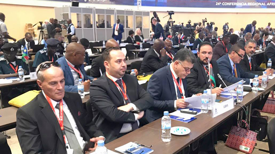 ليبيا تشارك في فعاليات المؤتمر الإقليمي الإفريقي الـ 24 برواندا