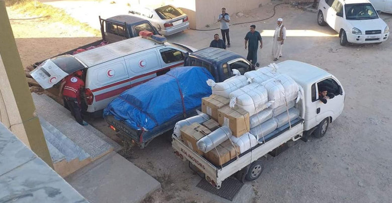 لجنة الأزمة الزاوية: استقبلنا 1200عائلة نازحة من طرابلس لجنة الأزمة الزاوية: استقبلنا 1200عائلة نازحة من طرابلس