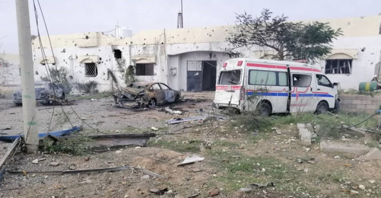 مقتل مسعف في غارة جوية لطيران حفتر مقتل مسعف في غارة جوية لطيران حفتر
