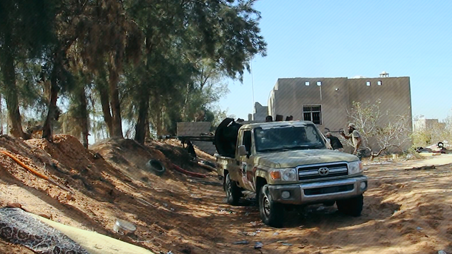 قوات الوفاق تعزز تمركزاتها في عين زارة بعد صدها هجوما لمليشيات حفتر