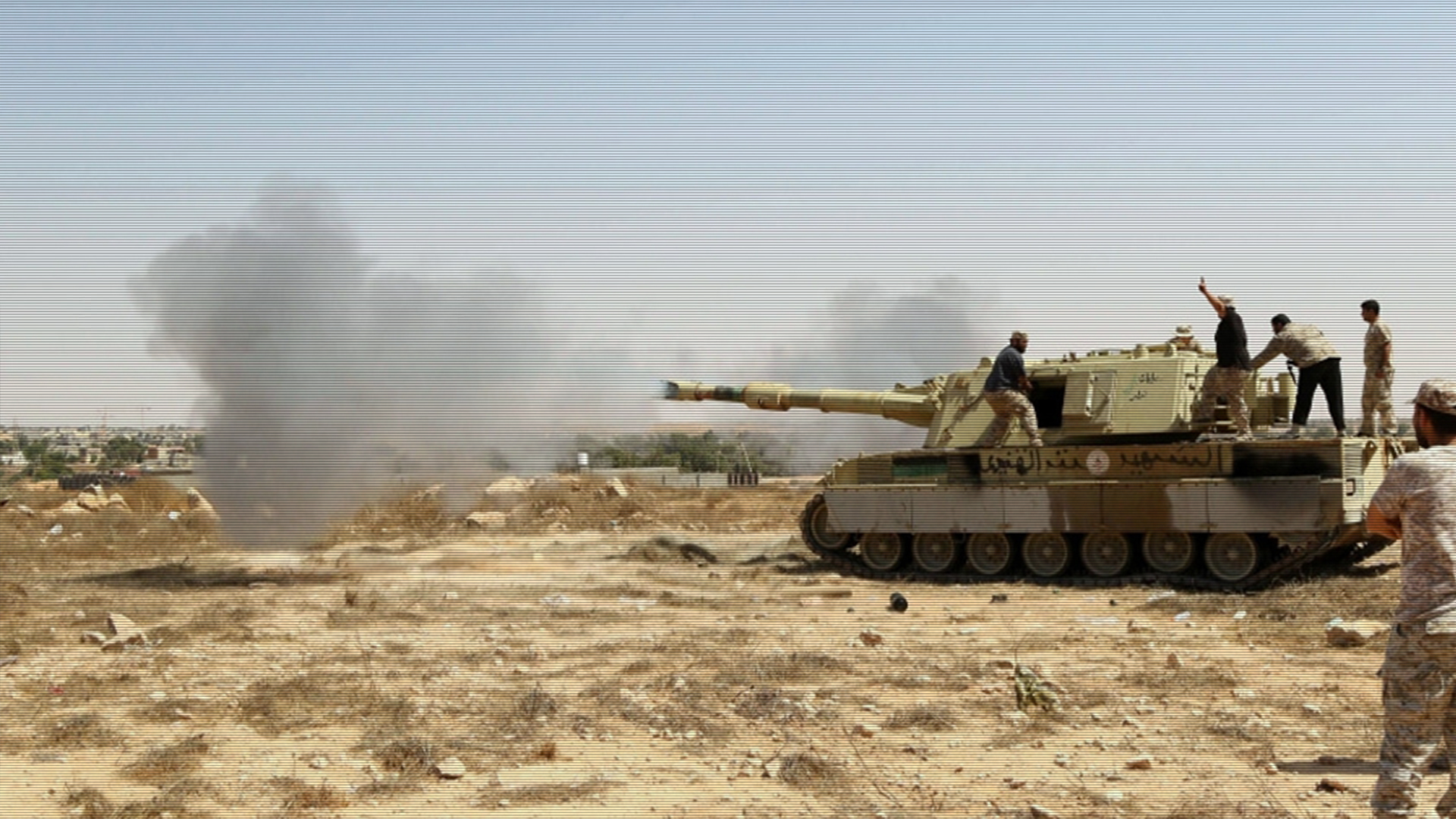 مدفعية الوفاق تستهدف مليشيات حفتر في الوشكة