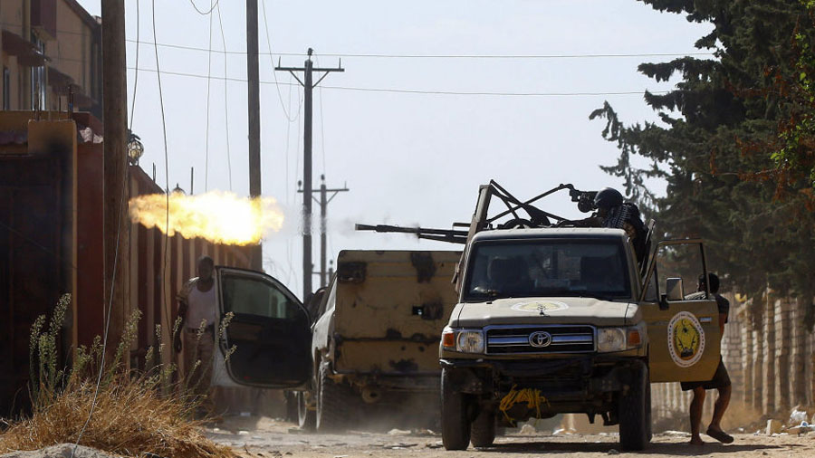 قوات الوفاق تتقدم في الخلاطات وتدمر آليات وعتاد لمليشيات حفتر