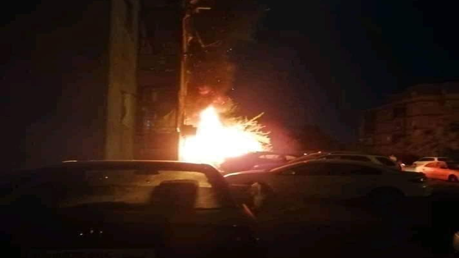 قصف بلدية أبوسليم