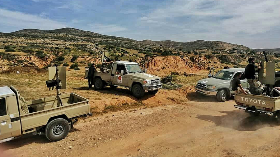 قوات الوفاق تحافظ على تمركزاتها داخل حدود ترهونة بعد فشل مليشيات حفتر التقدم