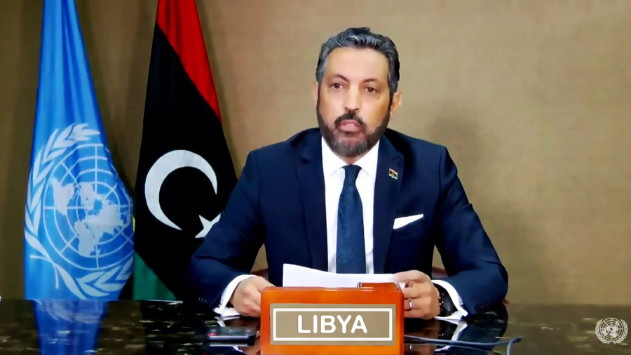 مندوب ليبيا لدى الأمم المتحدة الطاهر السني