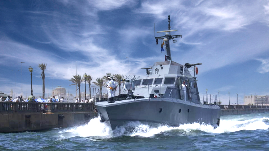 تدريبات البحرية الليبية مع دول 5+5