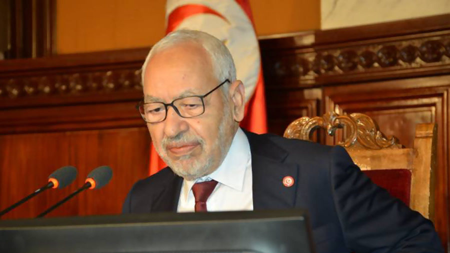 رئيس البرلمان التونسي راشد الغنوشي