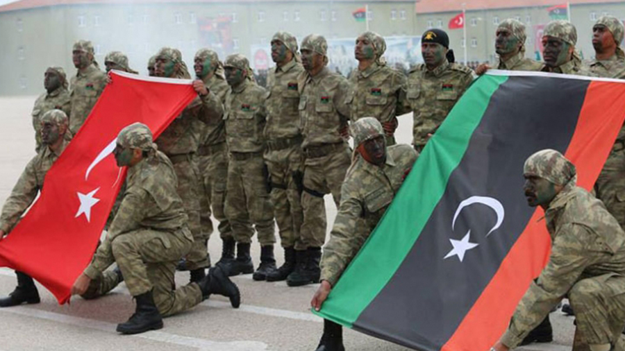 القوات التركية في ليبيا