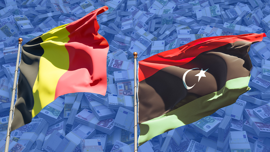 الأموال الليبية المجمدة في بلجيكا