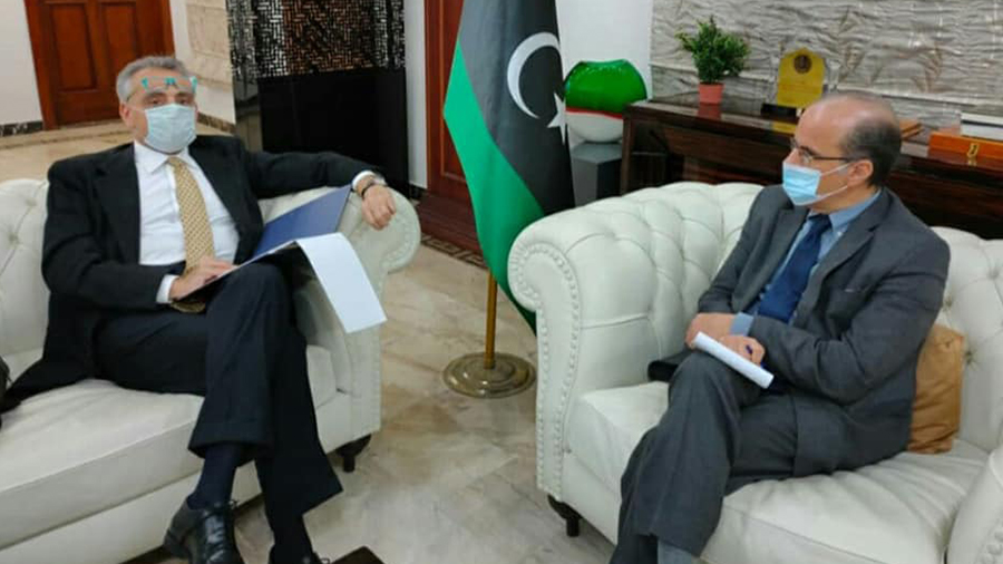 السفير الإيطالي: مستمرون في دعم استقرار ليبيا عبر المشاريع التنموية