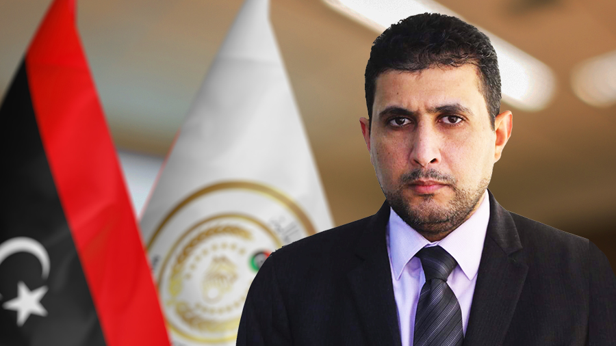 وزير المالية بحكومة الوفاق فرج بو مطاري