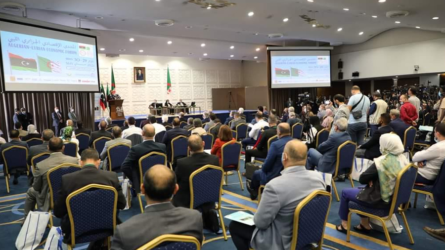 انطلاق فعاليات المنتدى الاقتصادي الليبي الجزائري