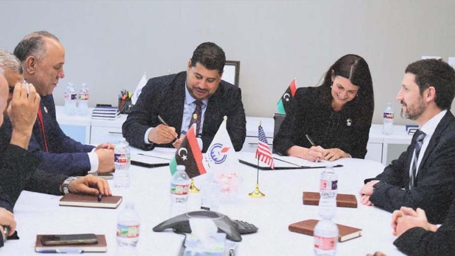 توقيع مذكرة تفاهم مع “شيفرون” لاستكشاف النفط والغاز في المياه الليبية