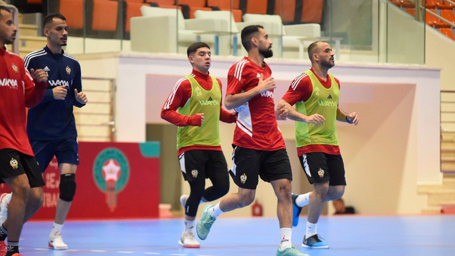 منتخبنا الوطني لكرة القدم داخل الصالات يختتم مشاركته الودية بالخسارة أمام المغرب بسداسية نظيفة