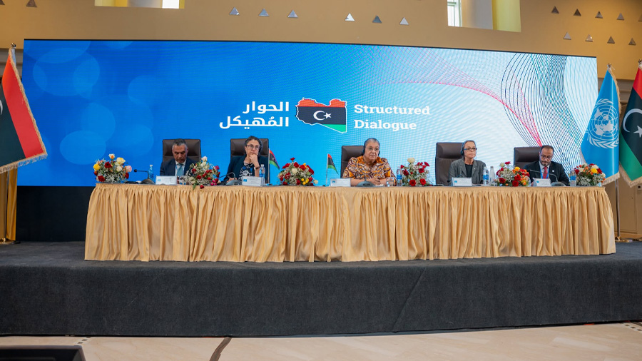 الحوار المهيكل يدعو إلى سلطة موحدة وإصلاحات شاملة لإنهاء الم
